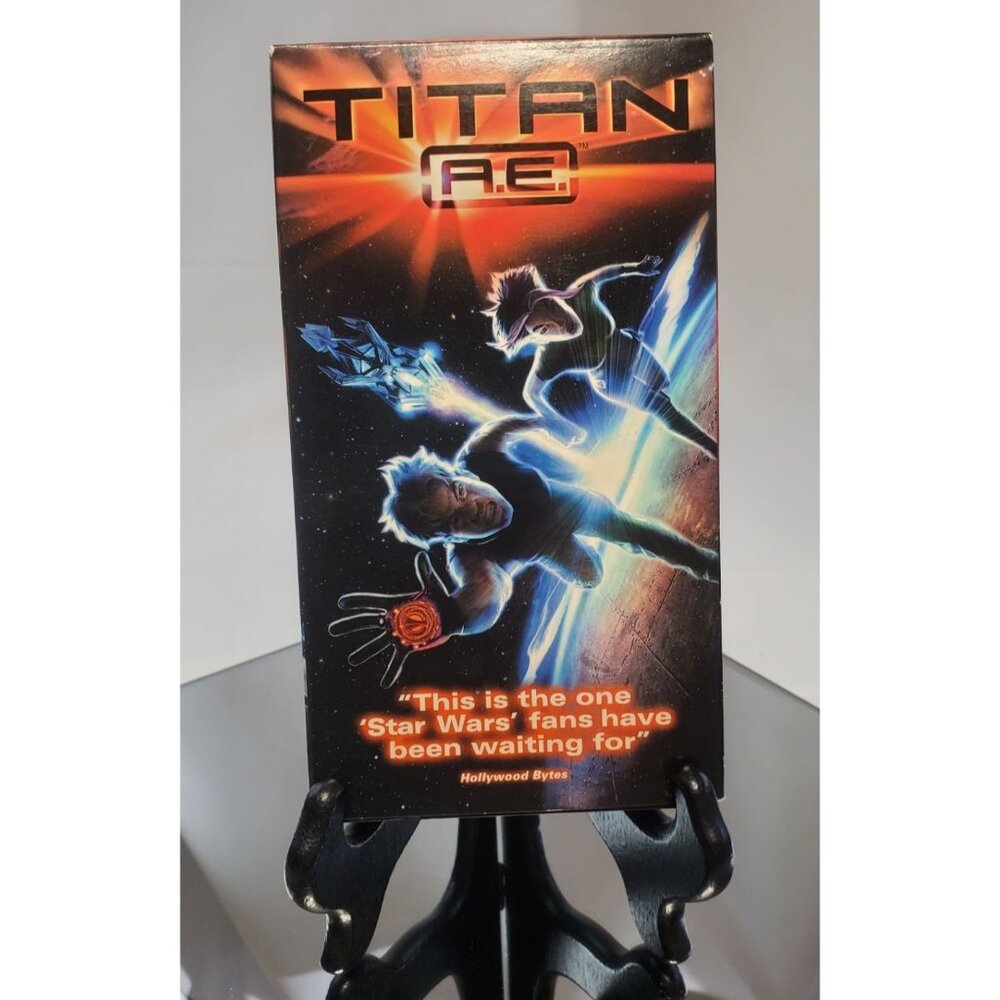 TITAN A.E VHS Tape 2000 Vintage - Classix Animated Sci-Fi Matt